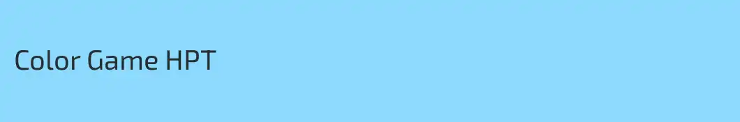 Color Game HPT